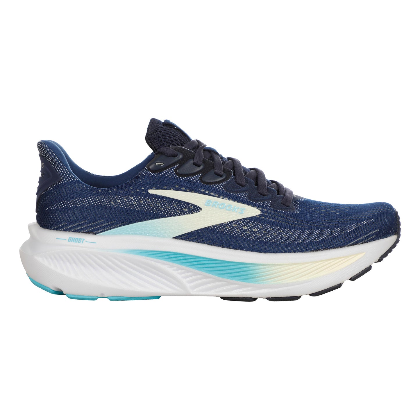 Brooks Ghost 17 Zapatilla neutral Mujeres - azul oscuro, turquesa