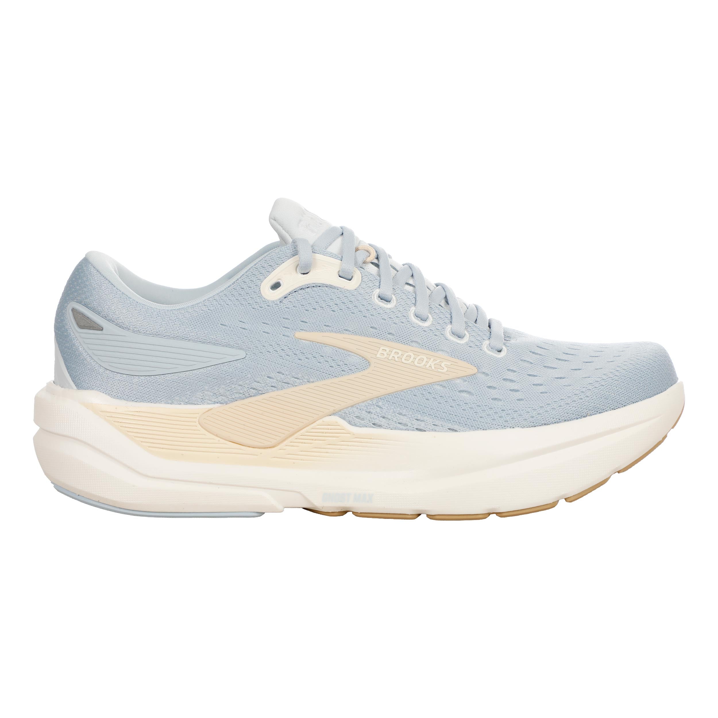 Brooks Ghost Max 3 Zapatilla neutral Mujeres - azul, beige
