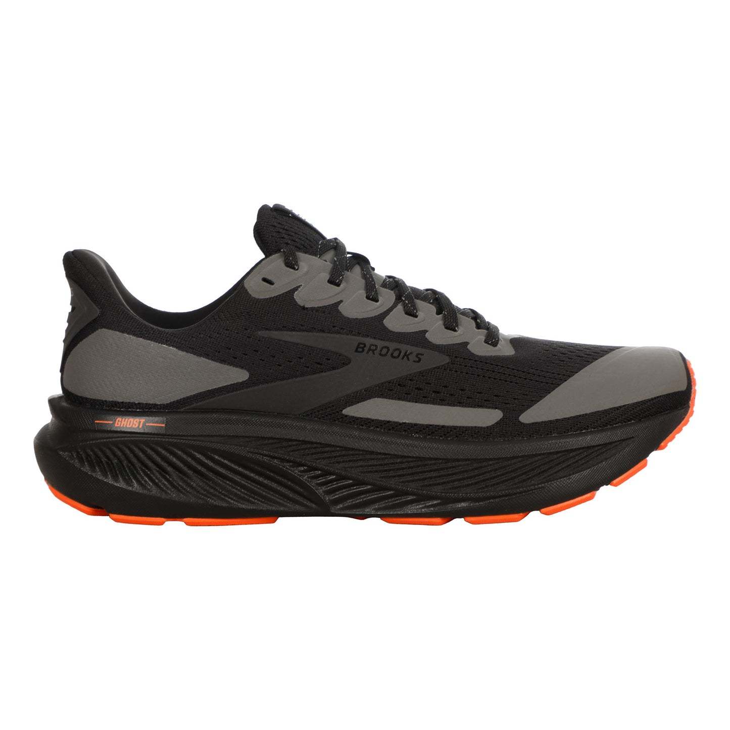 Brooks Ghost 17 Zapatilla neutral Hombres - negro, naranja