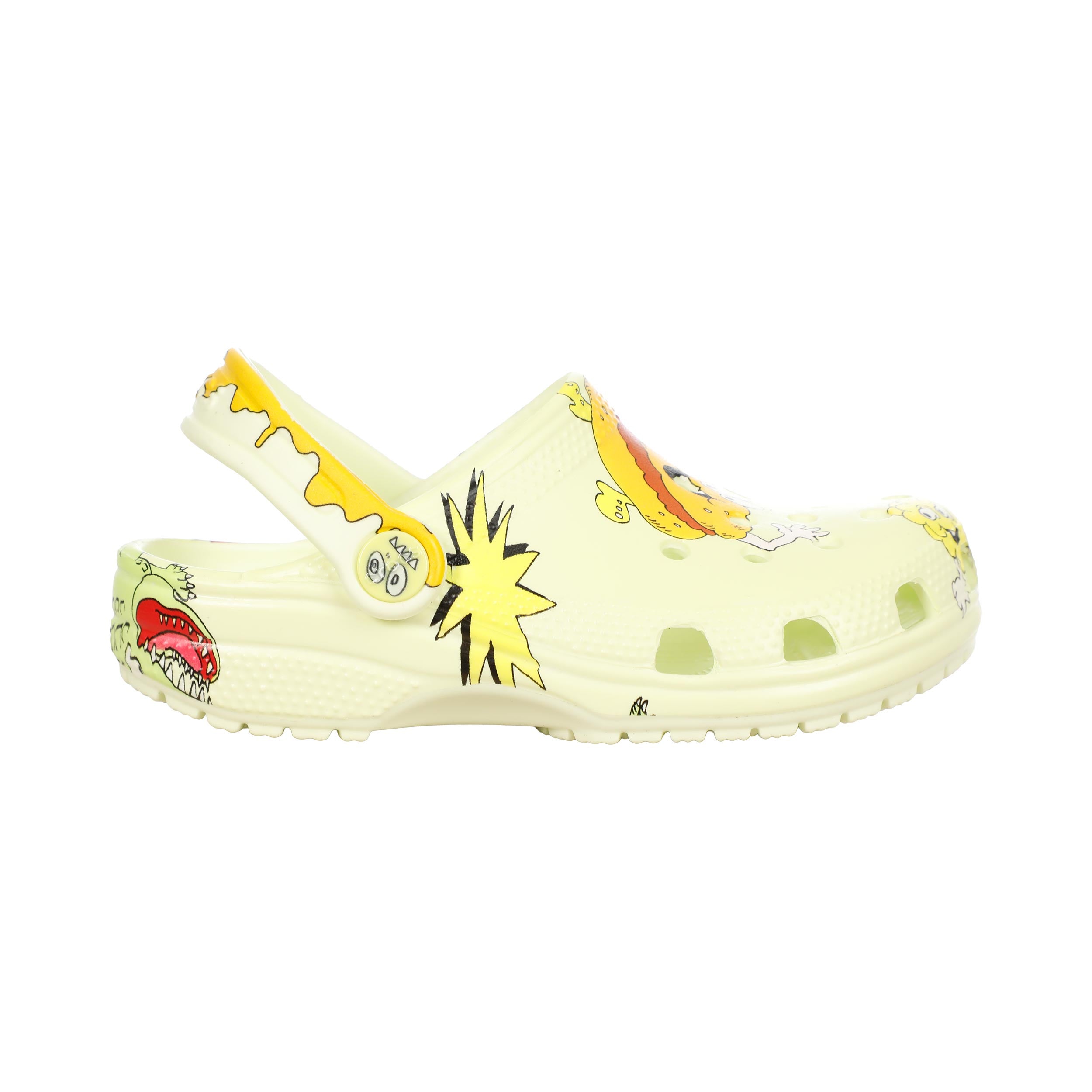 Crocs Classic Glow Chanclas Niños - verde, multicolor