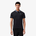 Polo Hombres - negro, azul grisáceo