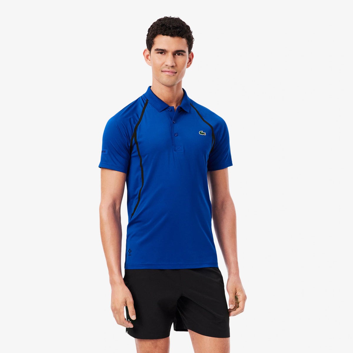 Lacoste Polo Hombres - azul, negro