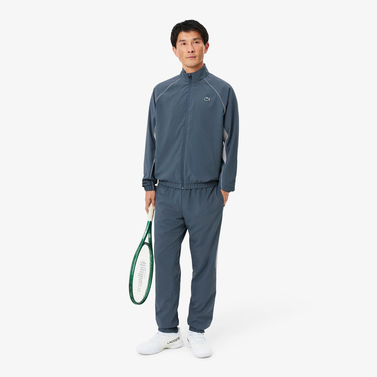 Lacoste Chándal Hombres - azul-gris, gris