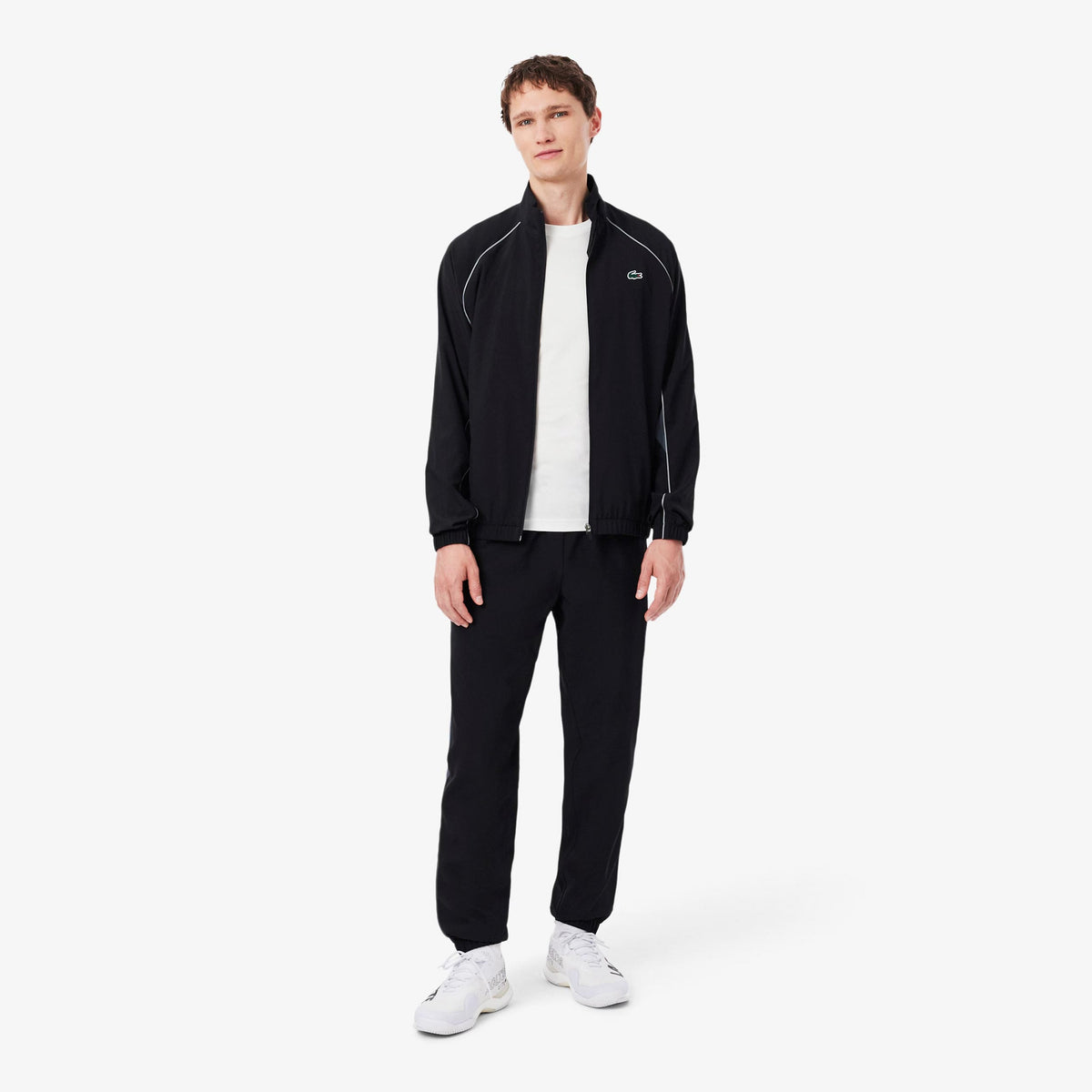 Lacoste Chándal Hombres - azul-gris
