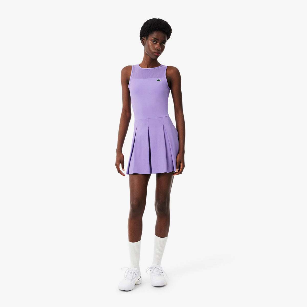 Lacoste Vestido Mujeres - lavanda