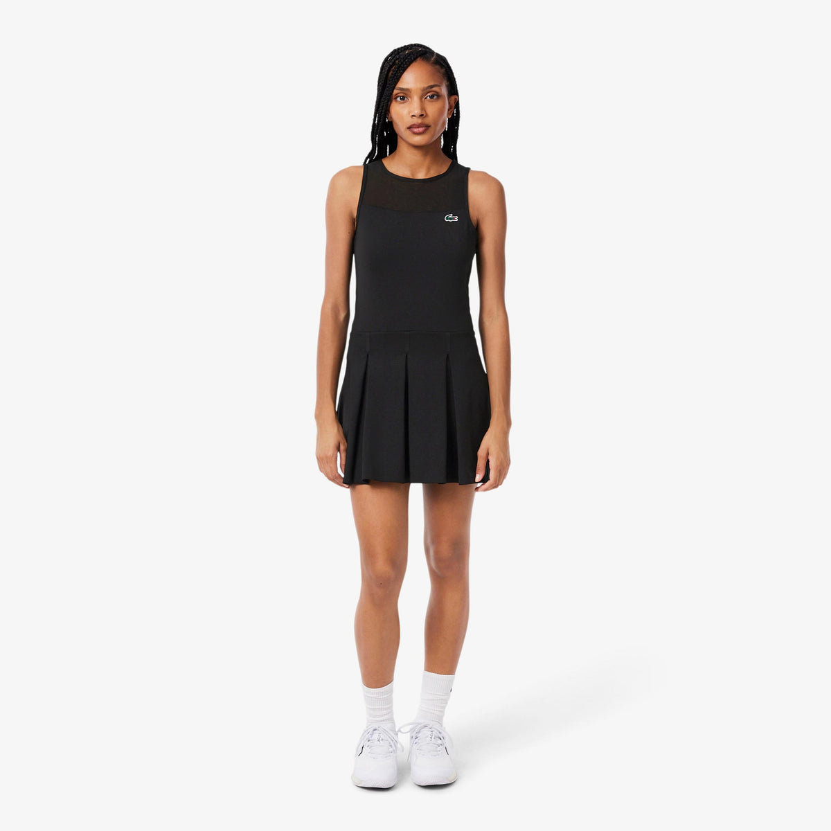 Lacoste Vestido Mujeres - negro