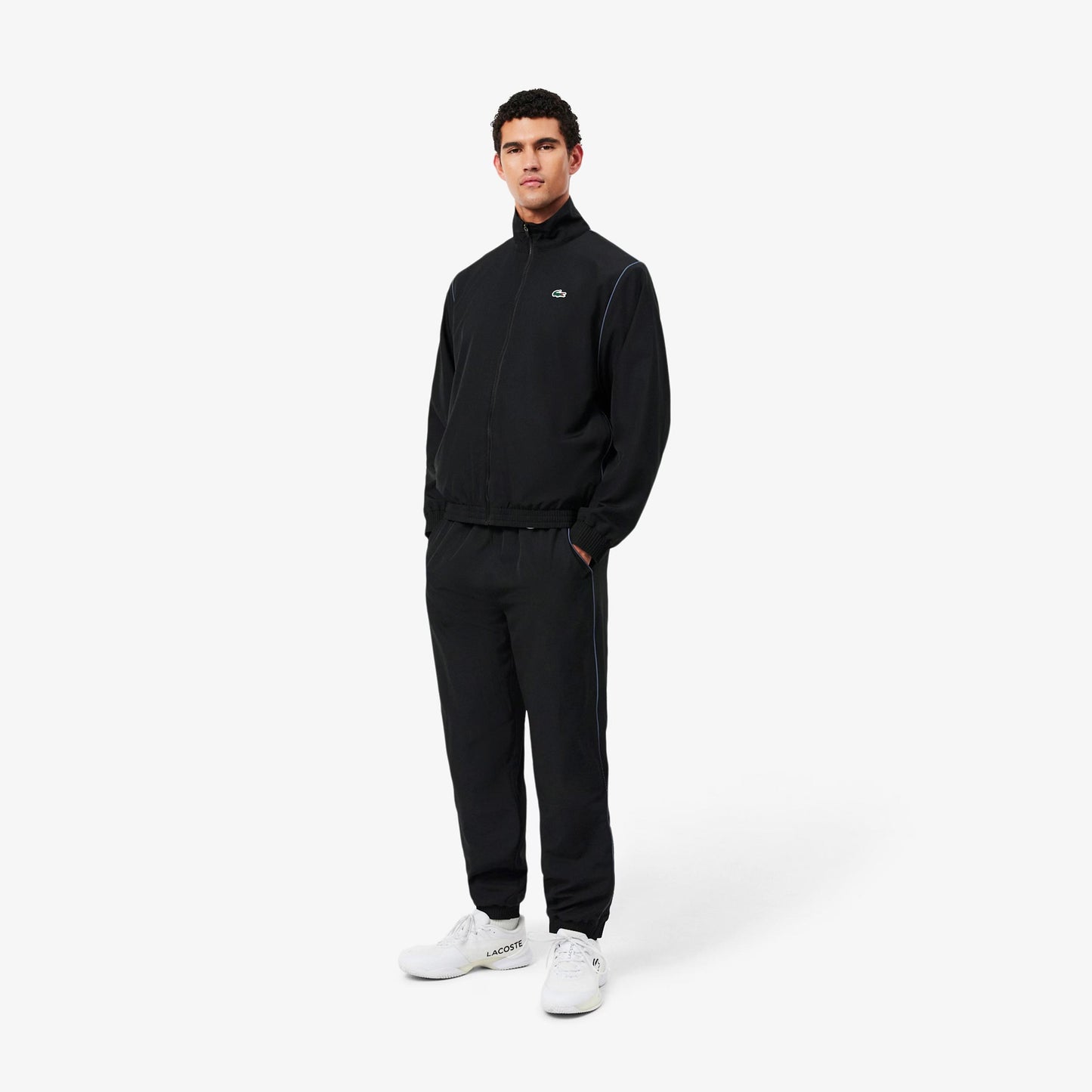 Lacoste Chándal Hombres - negro