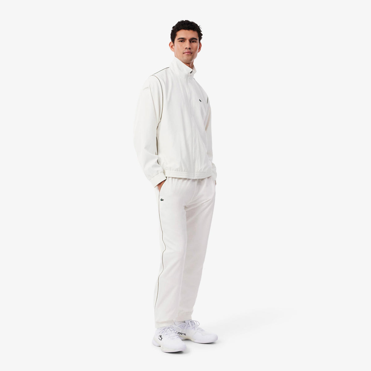 Lacoste Chándal Hombres - blanco