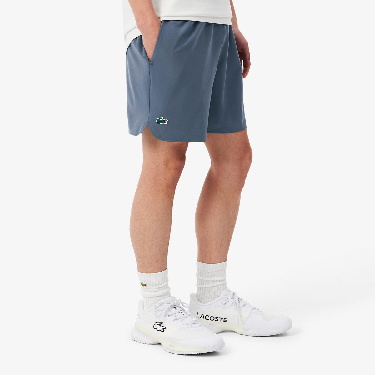Lacoste Shorts Hombres - graublau