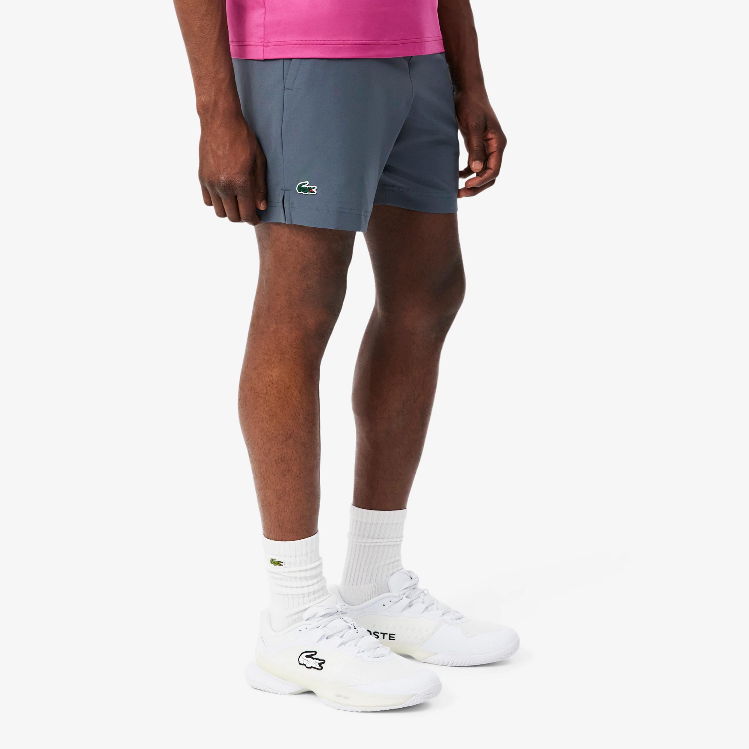 Lacoste Shorts Hombres - graublau