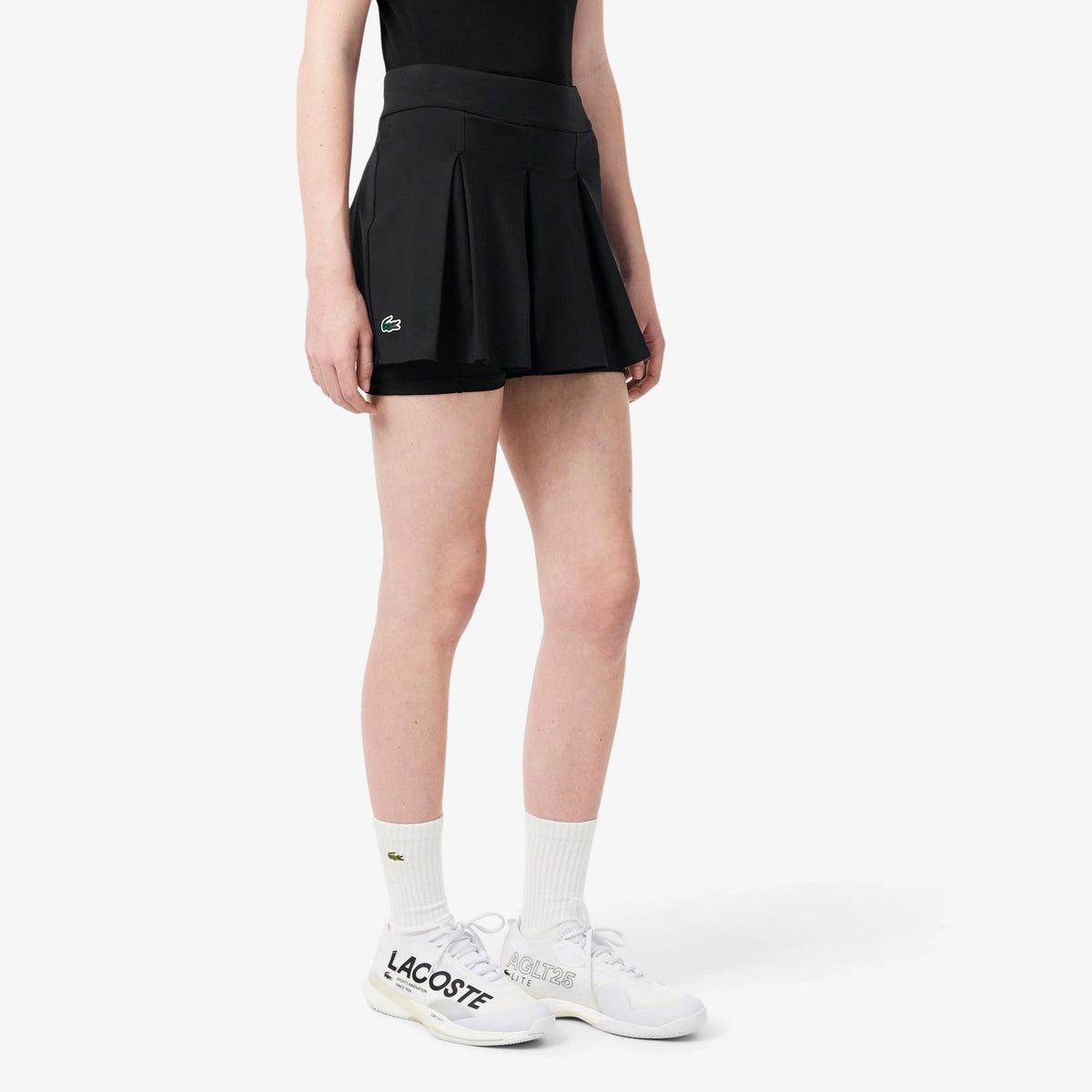 Lacoste Falda Mujeres - negro
