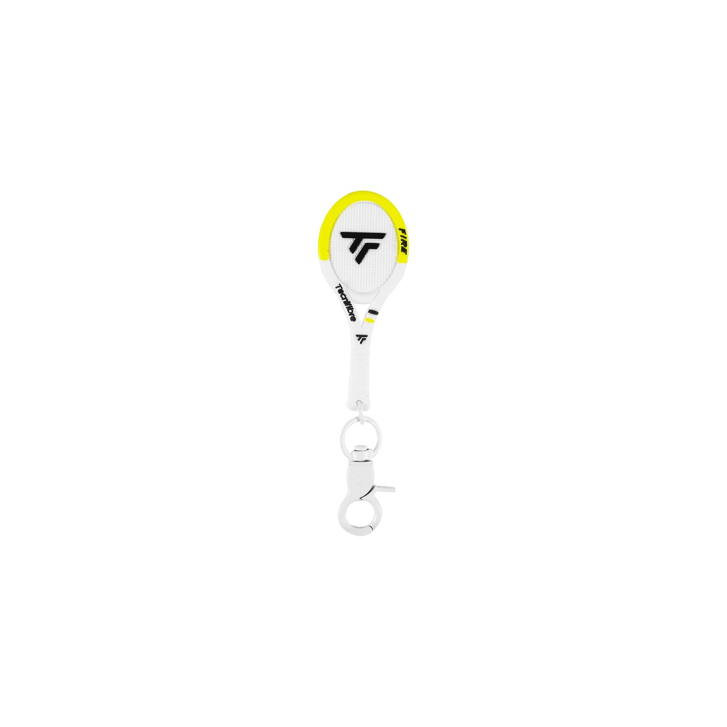 Tecnifibre Fire Llavero - blanco, amarillo
