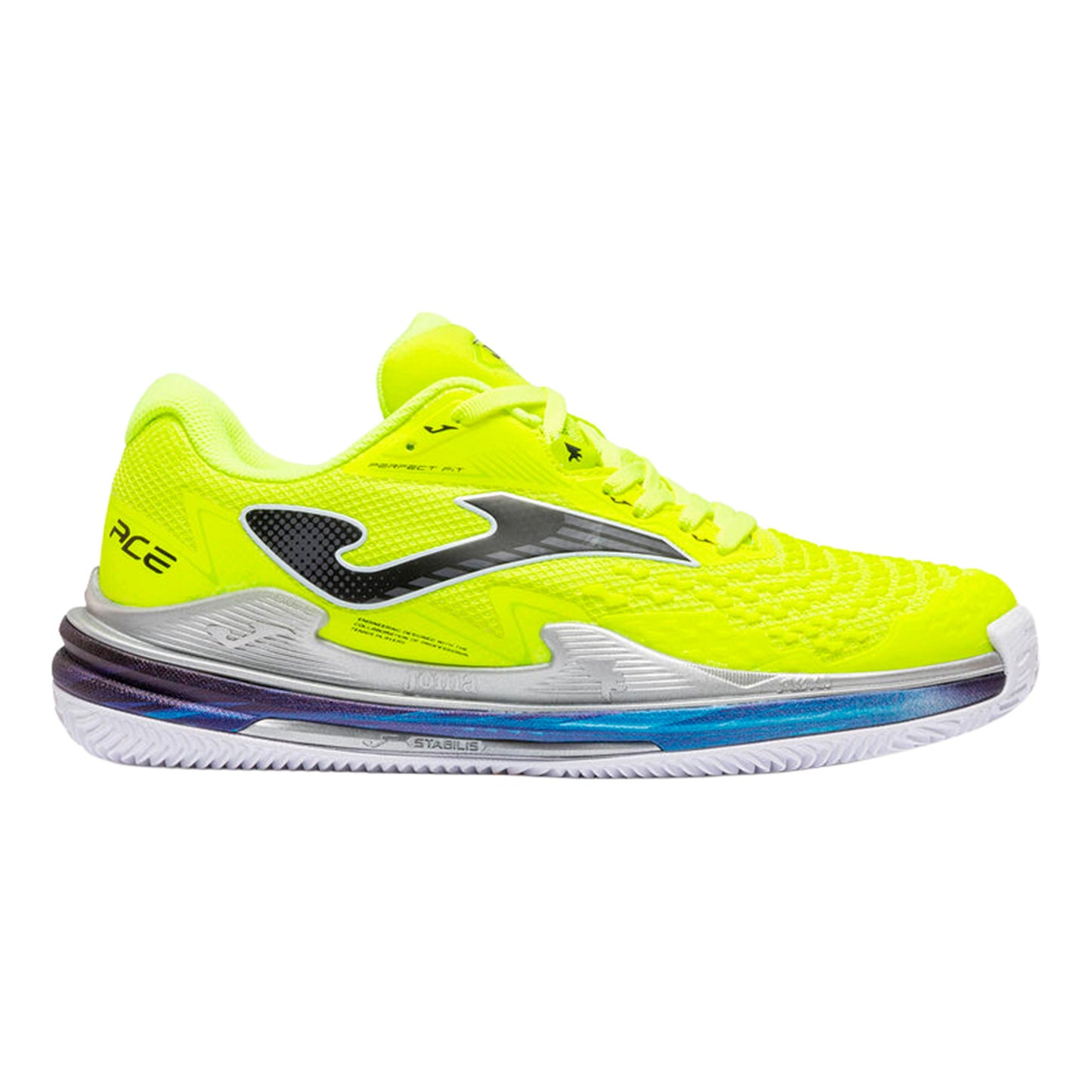Joma Ace Zapatilla tierra batida Hombres - amarillo neón, plateado