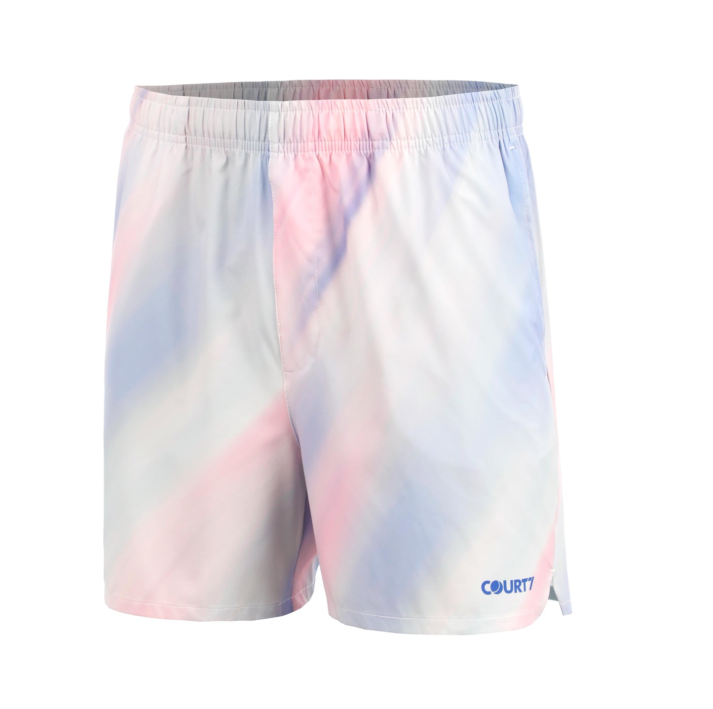 COURT7 Dual Pocket 5in Shorts Hombres - azul claro, multicolor