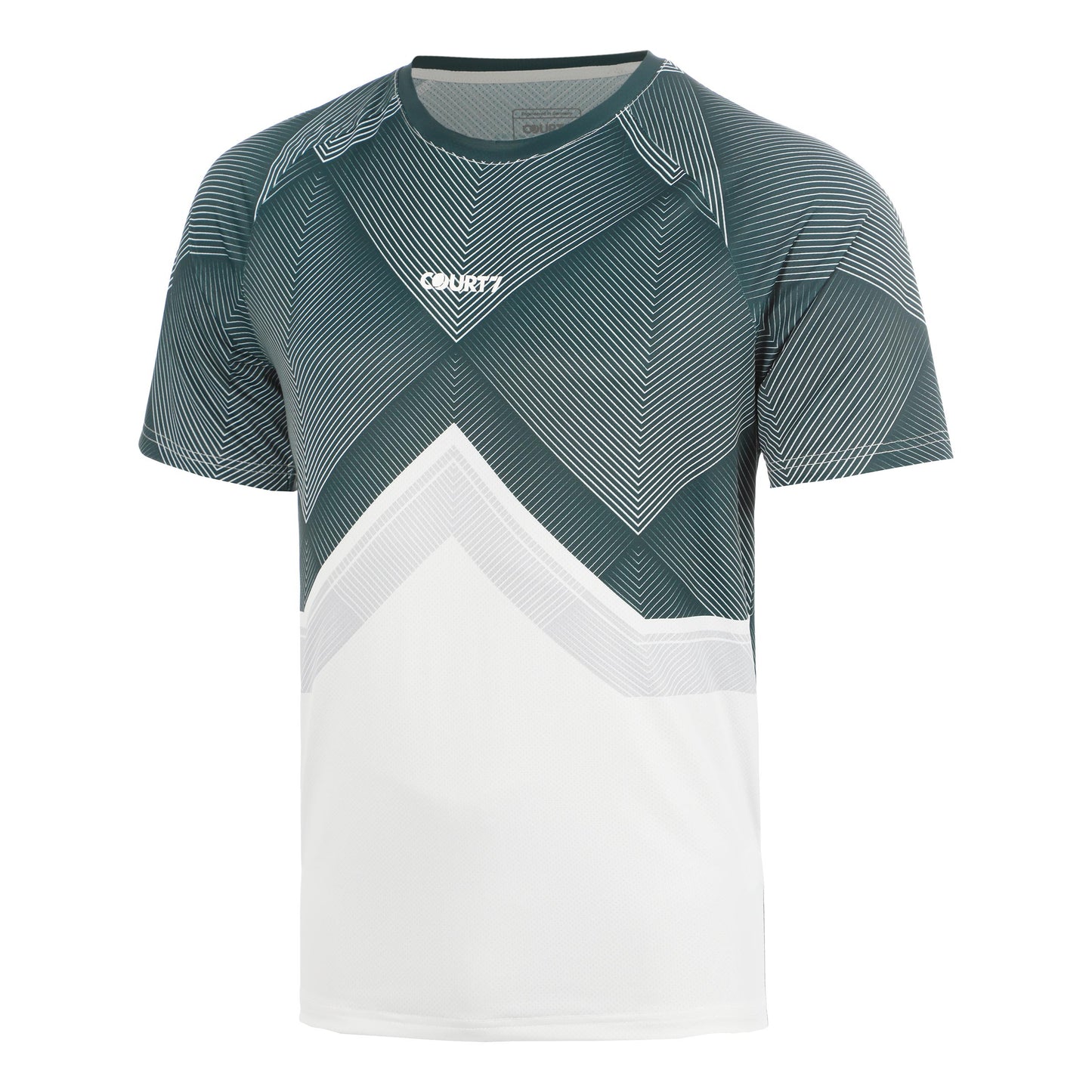 COURT7 Performance Camiseta de manga corta Hombres - verde