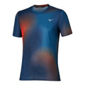 Core Graphic Camiseta de running Hombres - naranja, azul