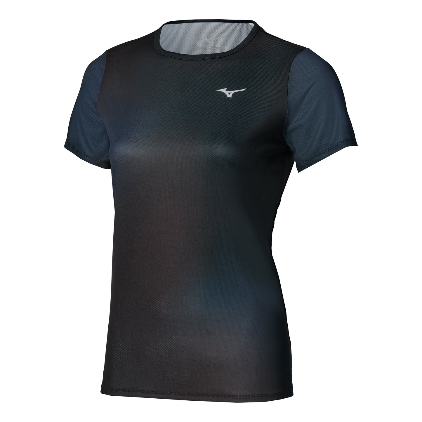 Mizuno Core Graphic Camiseta de running Mujeres - negro, azul