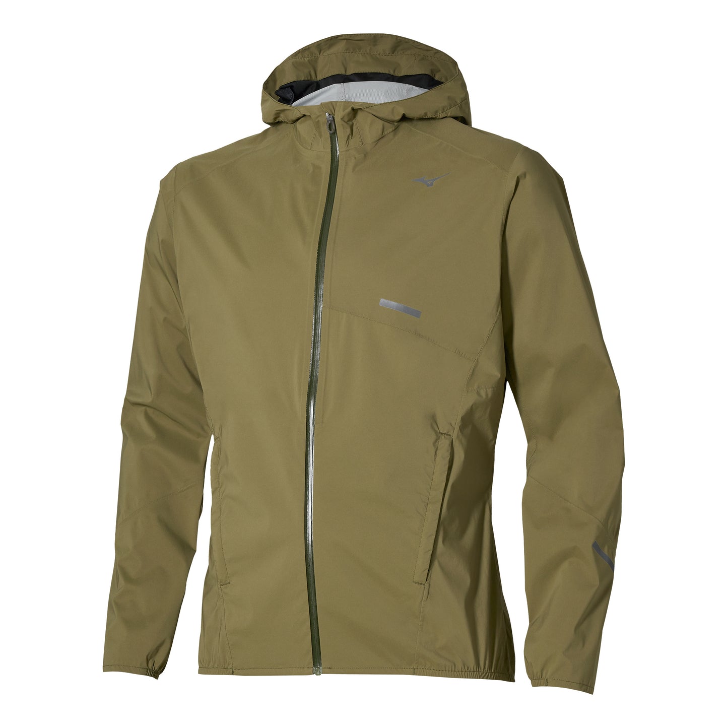Mizuno Trail Waterproof 20K  Chaqueta para correr Hombres - oliva