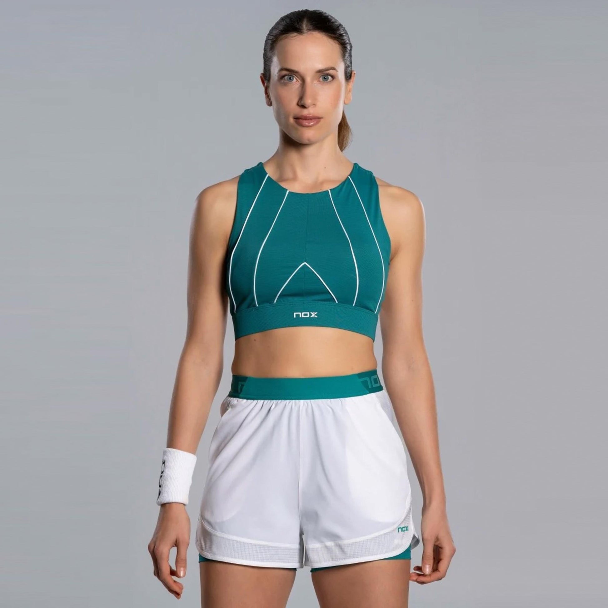 NOX Pro Camiseta de tirantes Mujeres - azul verdoso