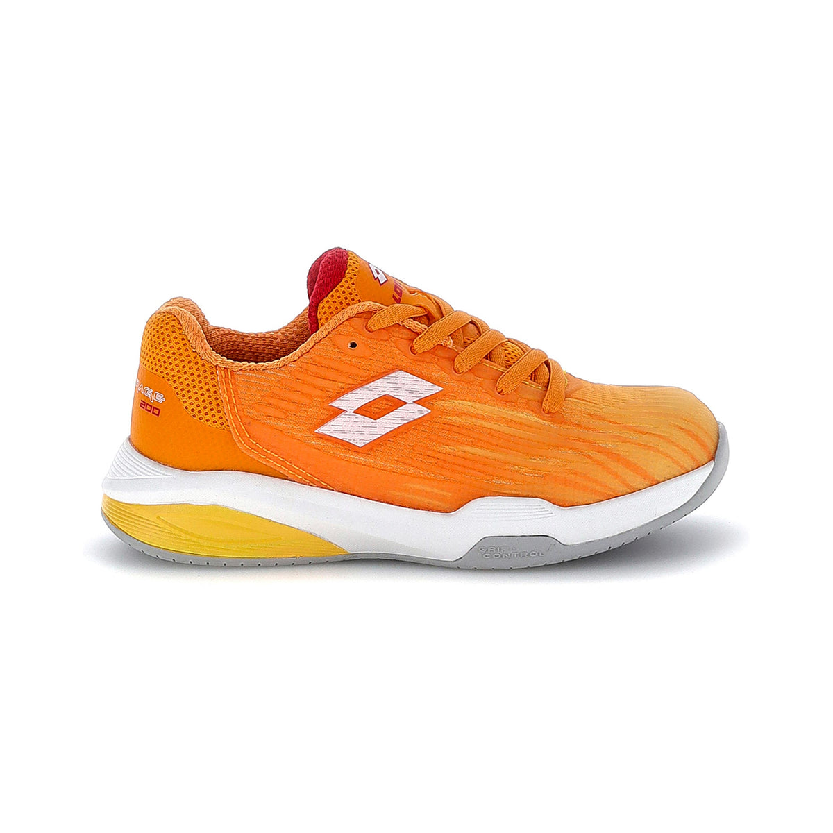 Lotto Mirage 200 III PRT ALR Zapatilla todas las superficies Niños - naranja, blanco