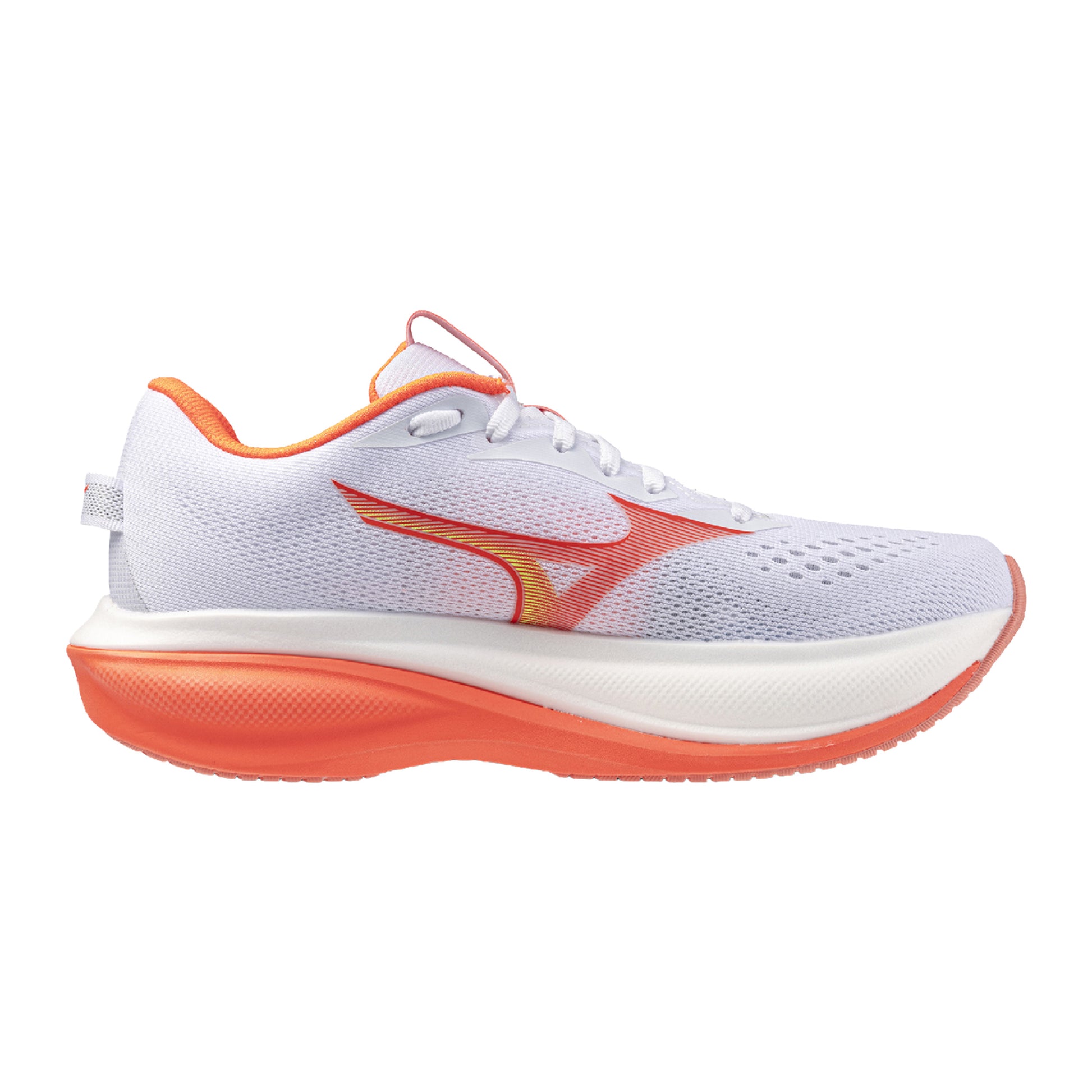 Mizuno Wave Rider 30  Zapatilla neutral Mujeres - blanco, naranja