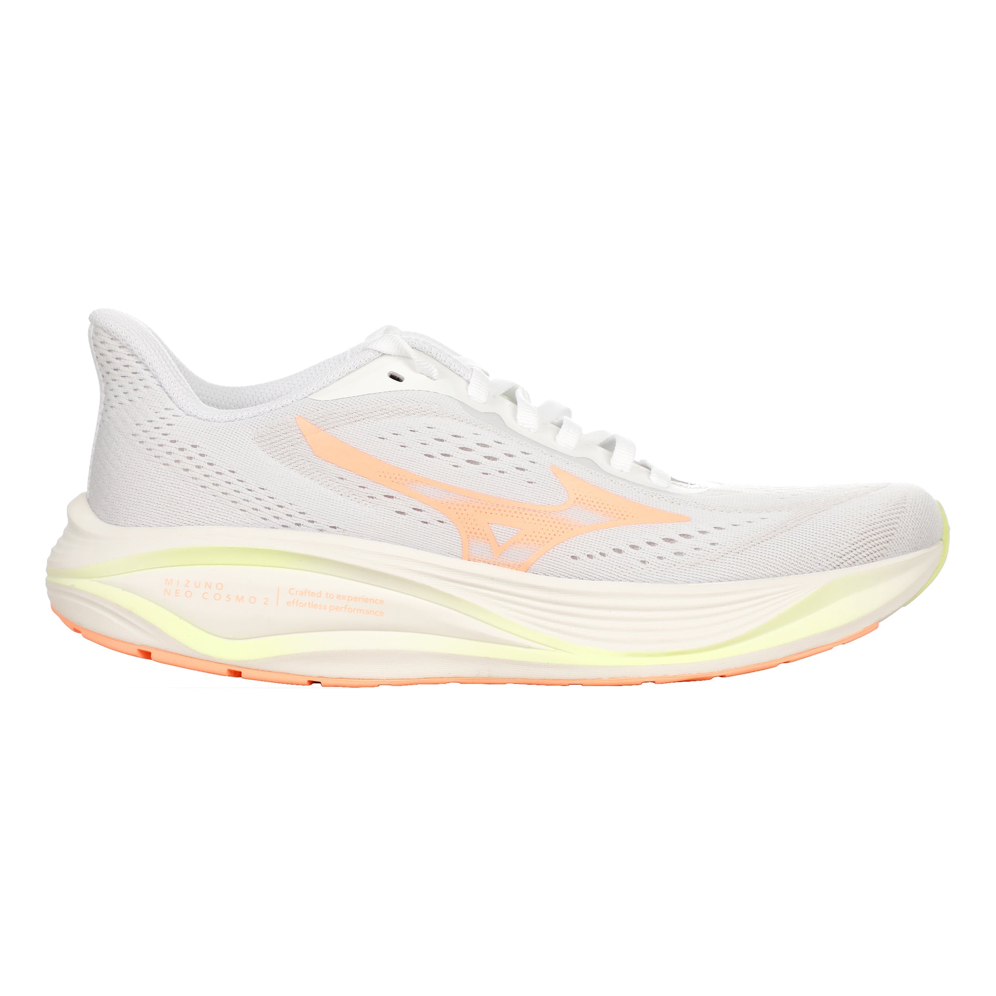 Mizuno Neo Cosmo 2  Zapatilla neutral Mujeres - blanco, coral