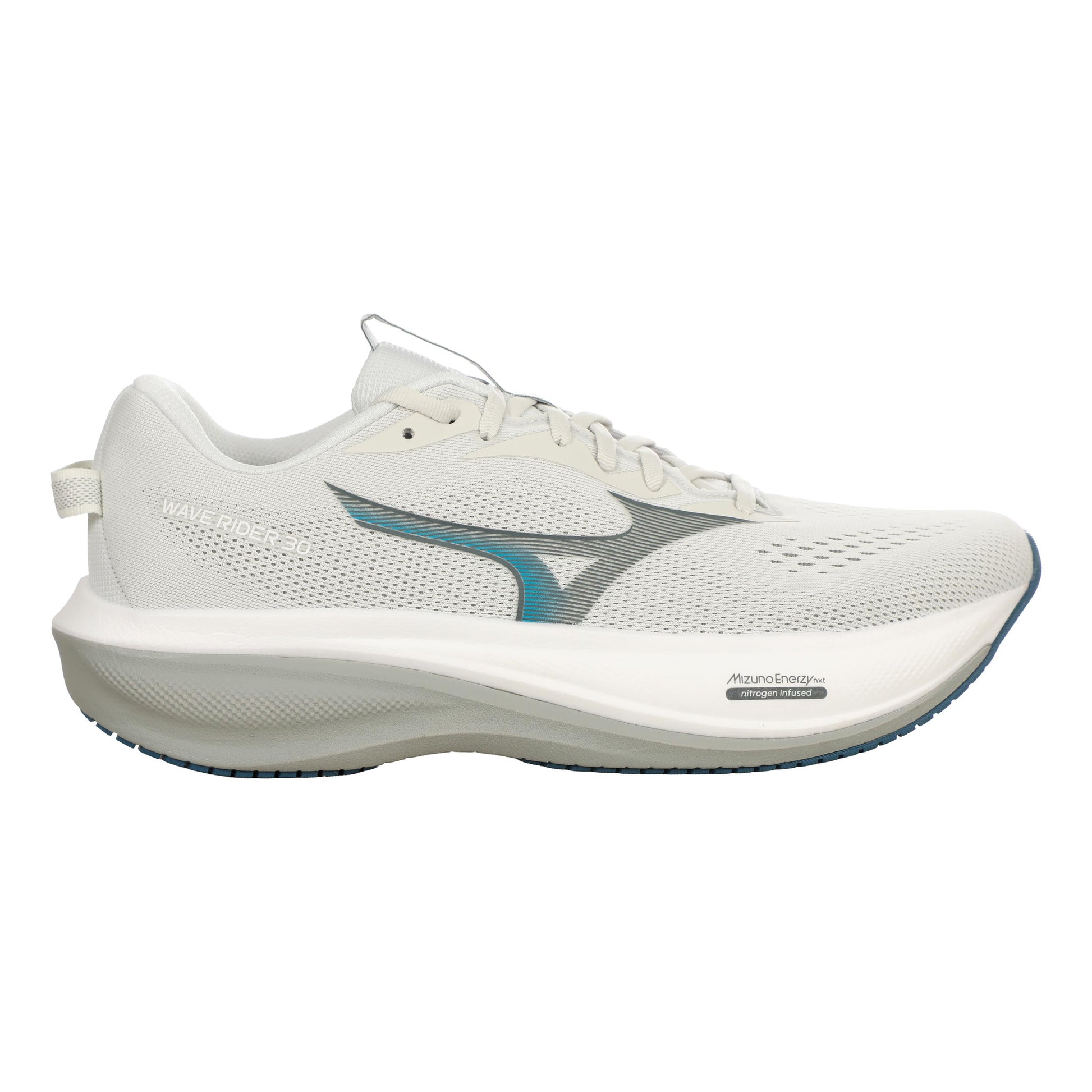 Mizuno Wave Rider 30  Zapatilla neutral Hombres - crema, gris
