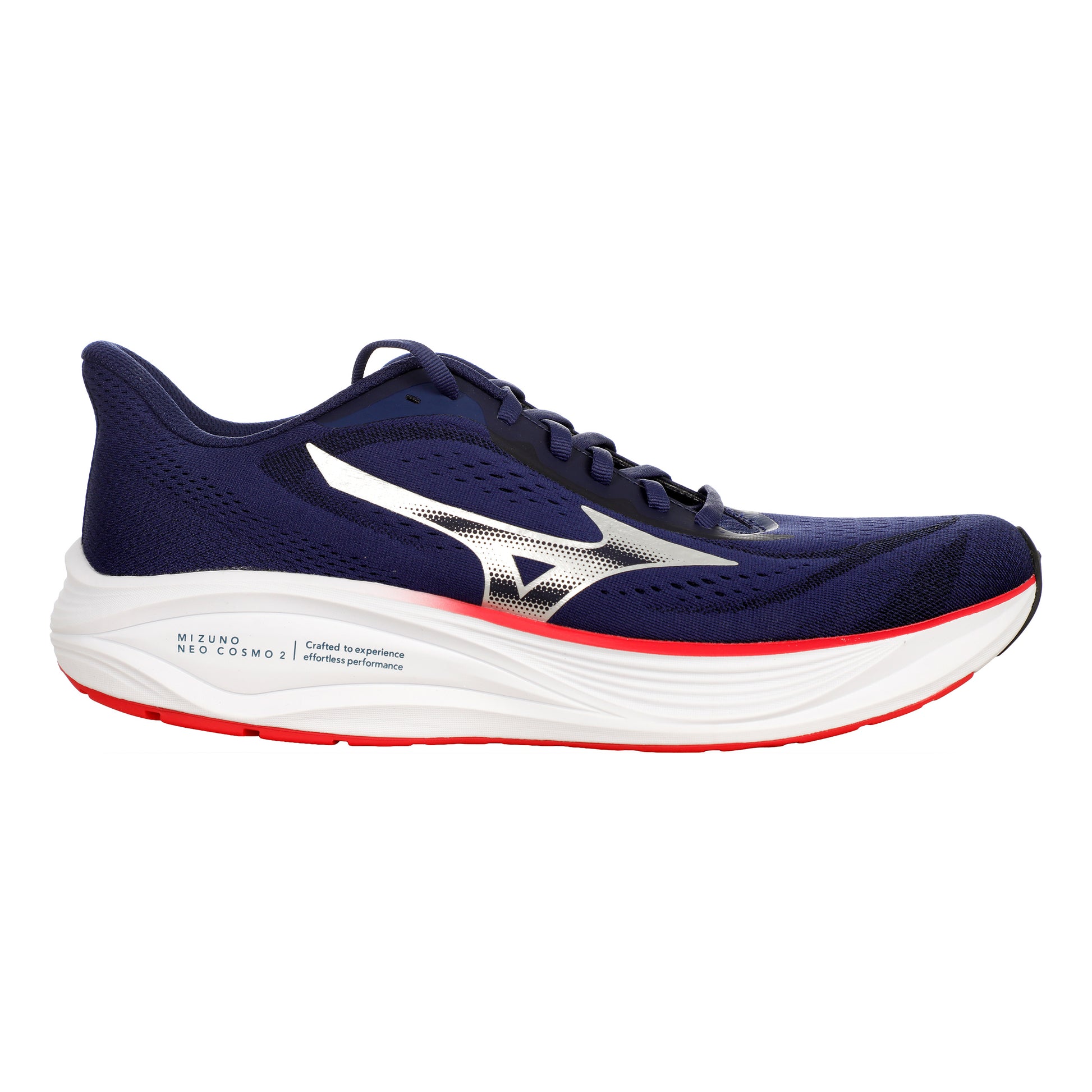 Mizuno Neo Cosmo 2  Zapatilla neutral Hombres - azul oscuro, rojo