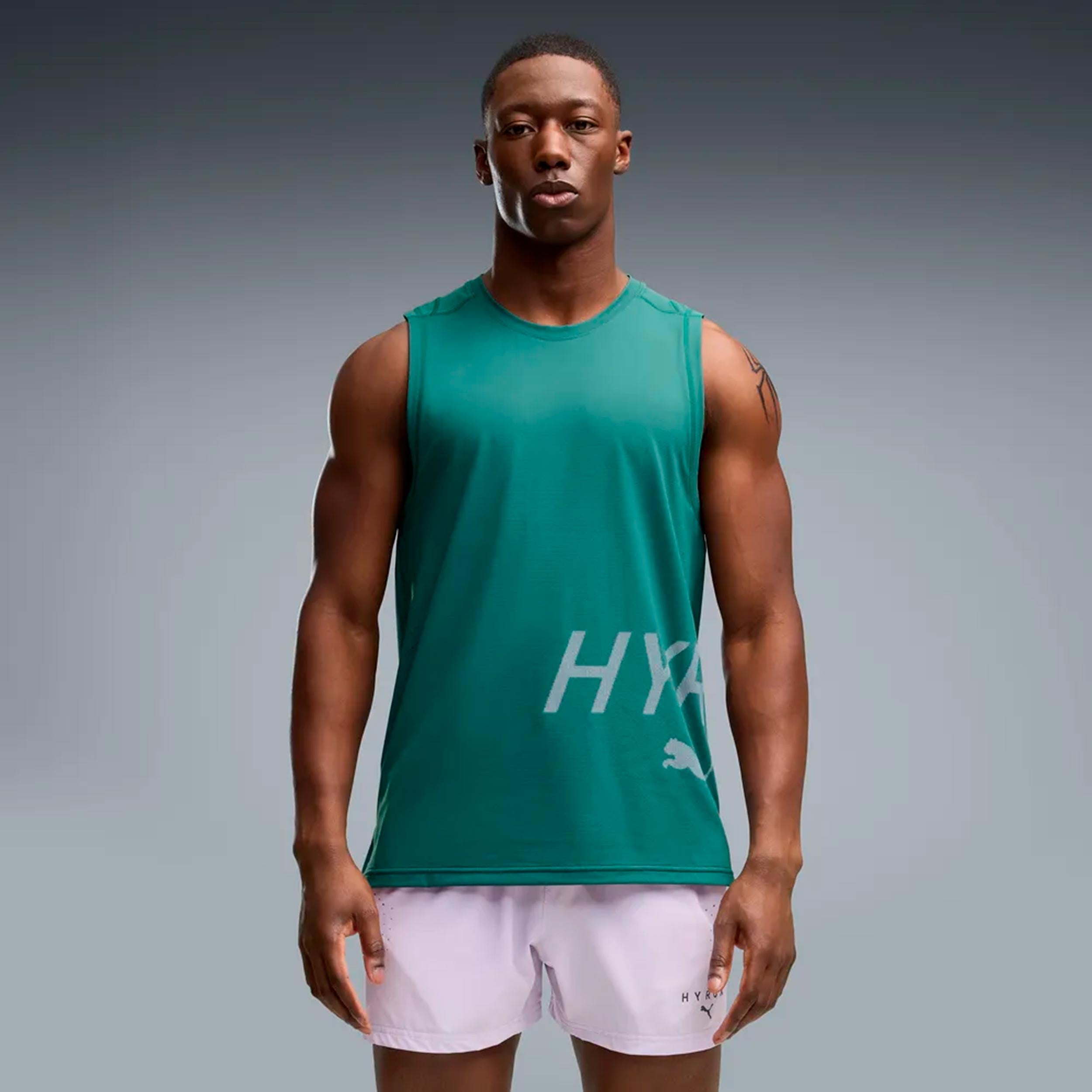 Puma HYROX PWRMODE Training  Camiseta de running Hombres - verde
