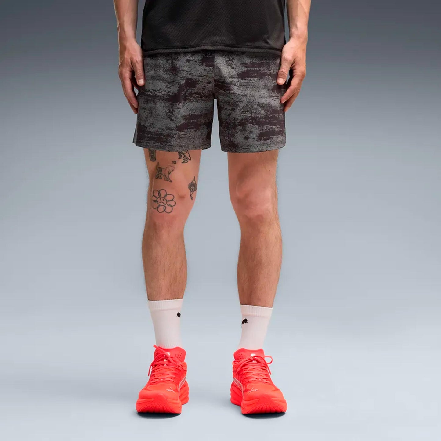 Puma Dreamrun Brightstride AOP 5in  Pantalones cortos Hombres - negro