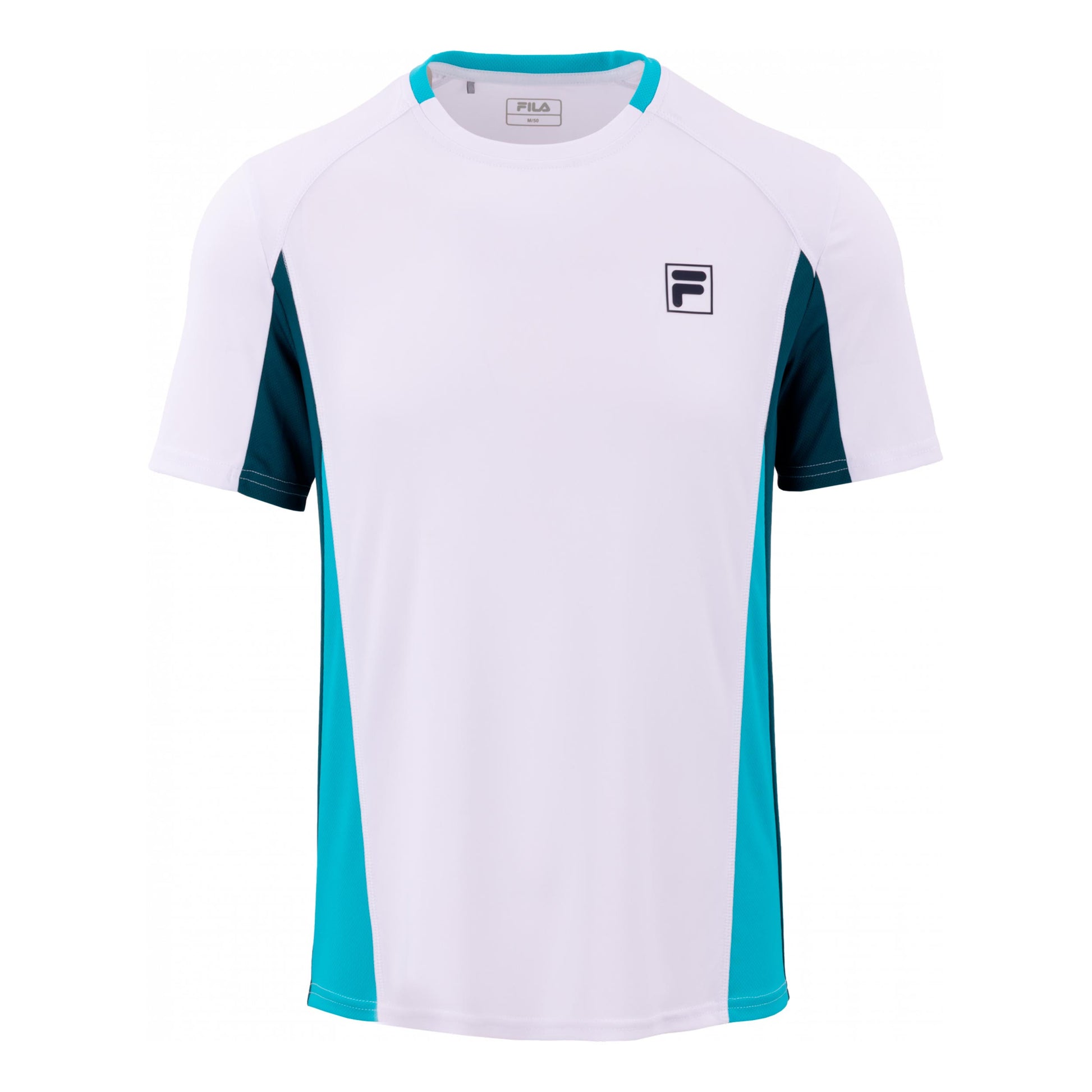 Fila Tamino Camiseta de manga corta Hombres - blanco, turquesa