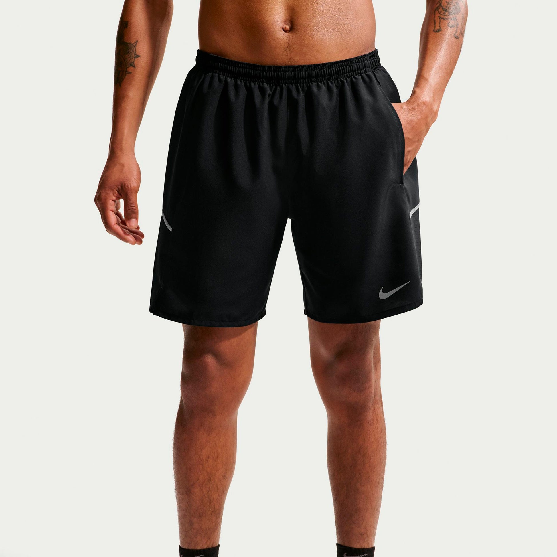 Nike Miler 7in  Pantalones cortos Hombres - negro, plateado