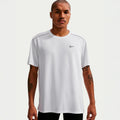 Miler  Camiseta de running Hombres - blanco, plateado