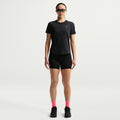 Swift  Camiseta de running Mujeres - negro, plateado