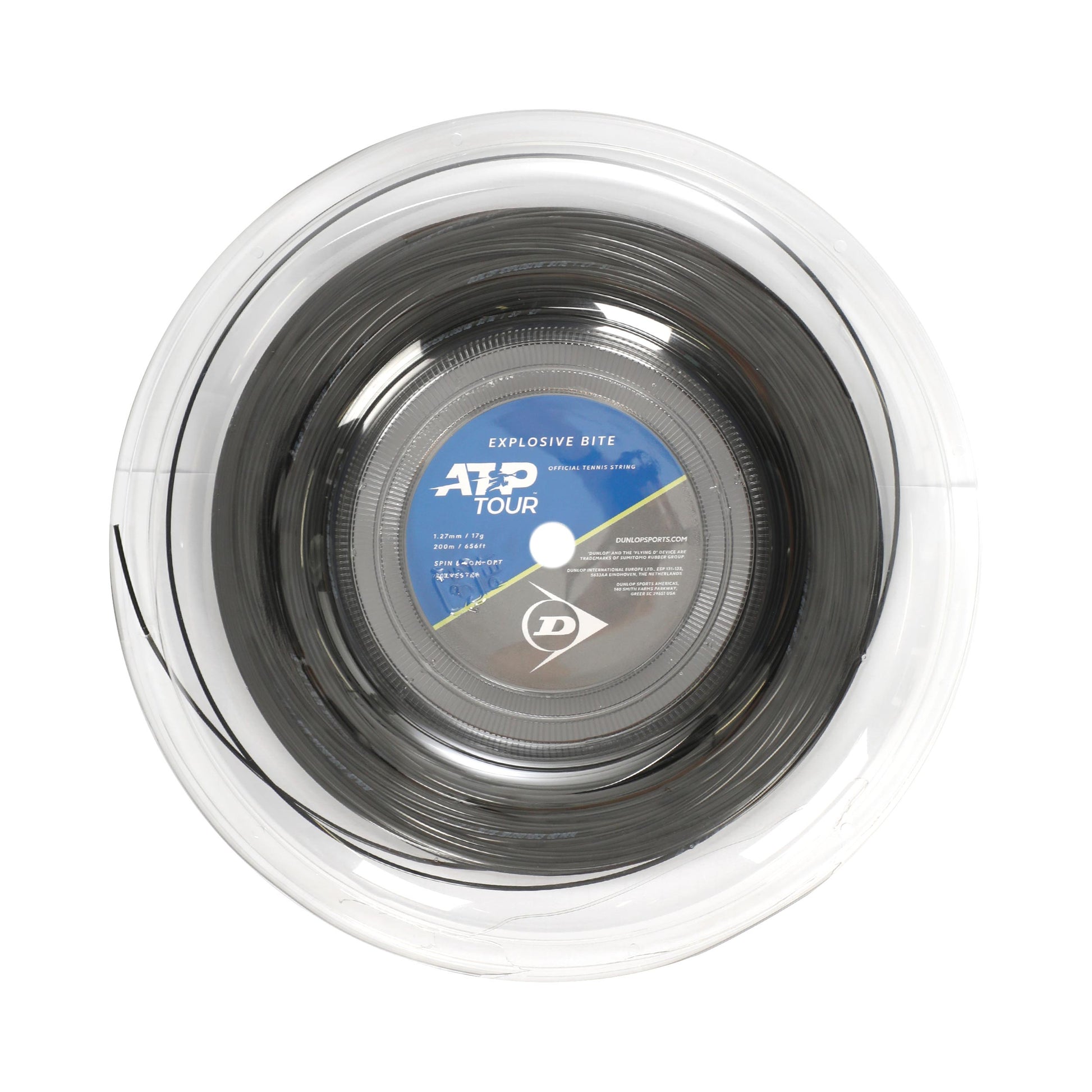 Dunlop Explosive Bite Bobinas de cordaje 200m - negro