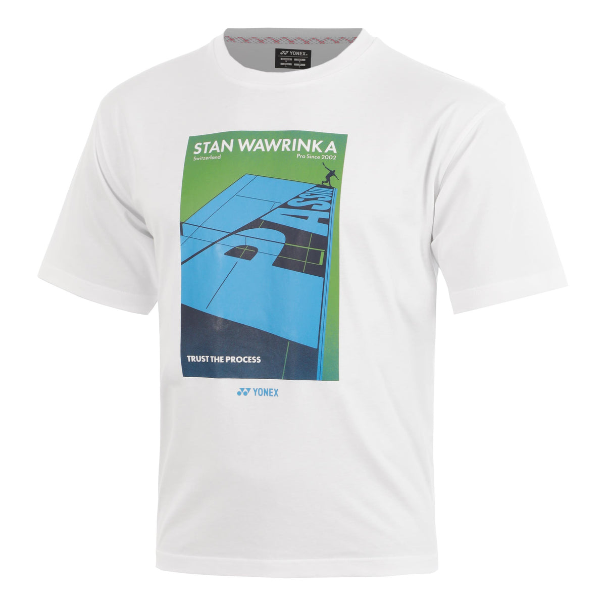 Yonex Stan Camiseta de manga corta Hombres - blanco
