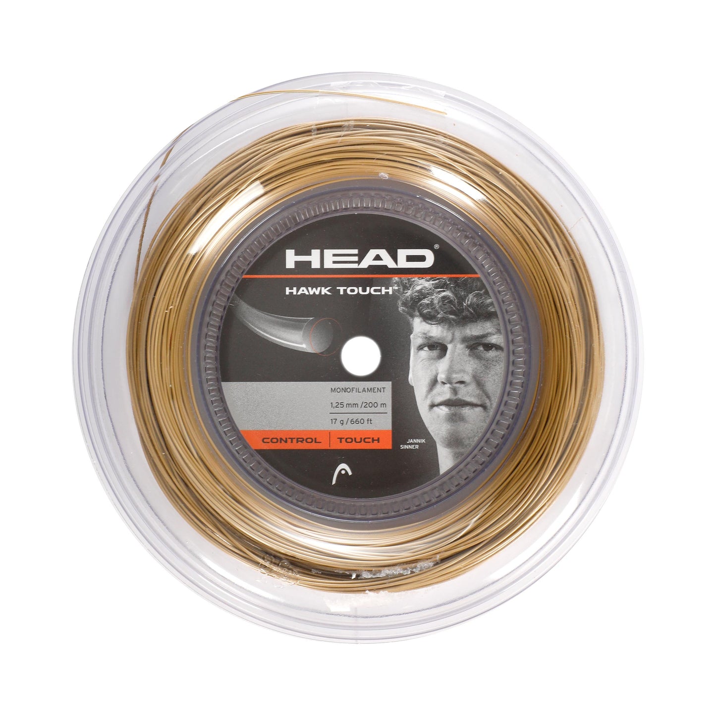 HEAD Hawk Touch Bobinas de cordaje 200m - dorado