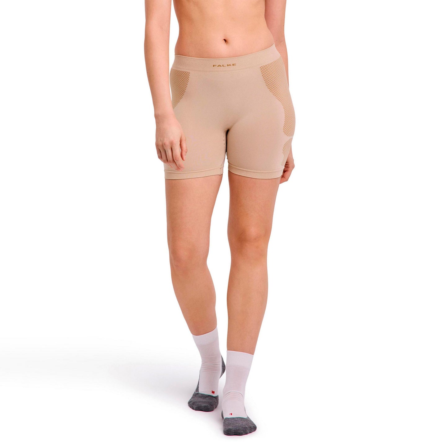 Falke Warm Trend Malla Mujeres - colores naturales