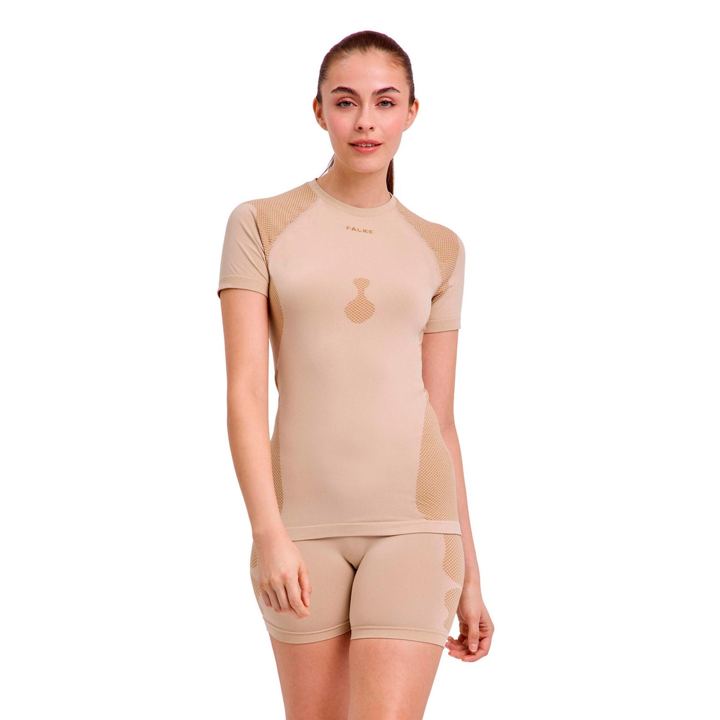 Falke Warm Trend  Chaleco Mujeres - colores naturales