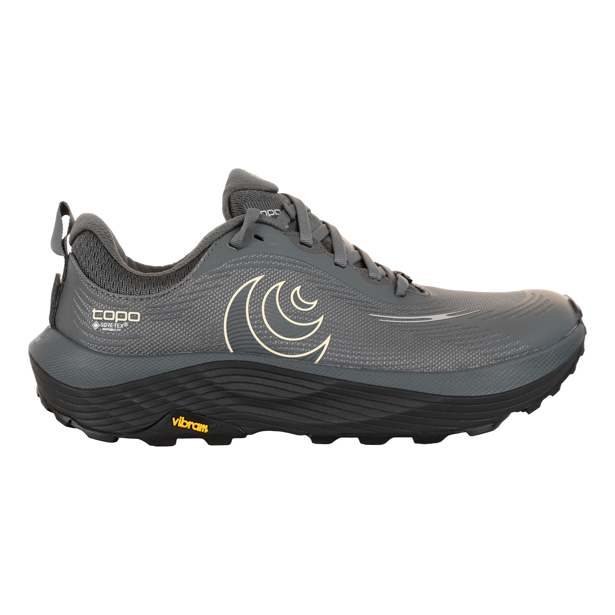 TOPO ATHLETIC Ultraventure 5 GTX Zapatilla trail Mujeres - gris, amarillo