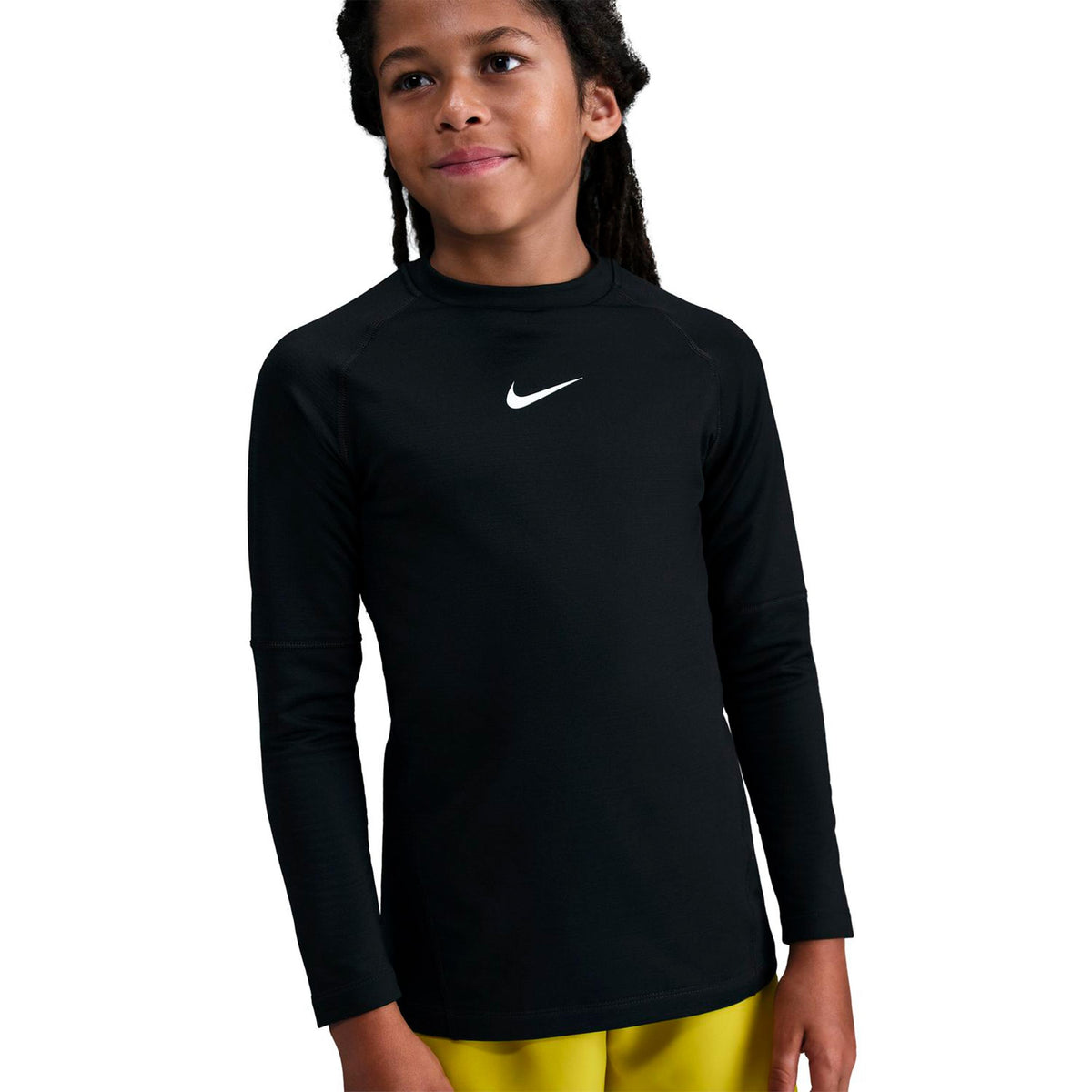 Nike Dri-Fit Crewneck Camiseta de manga larga Chicos - negro
