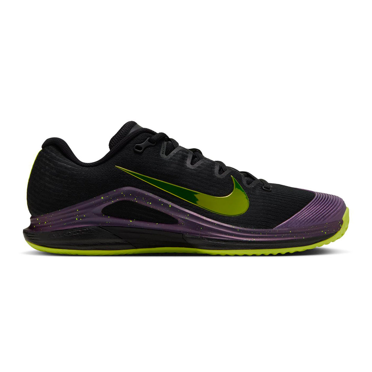 Nike Zoom Vapor 12 Zapatilla tierra batida Hombres - negro, amarillo neón