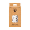 QP shoe laces 140cm Cordones - blanco
