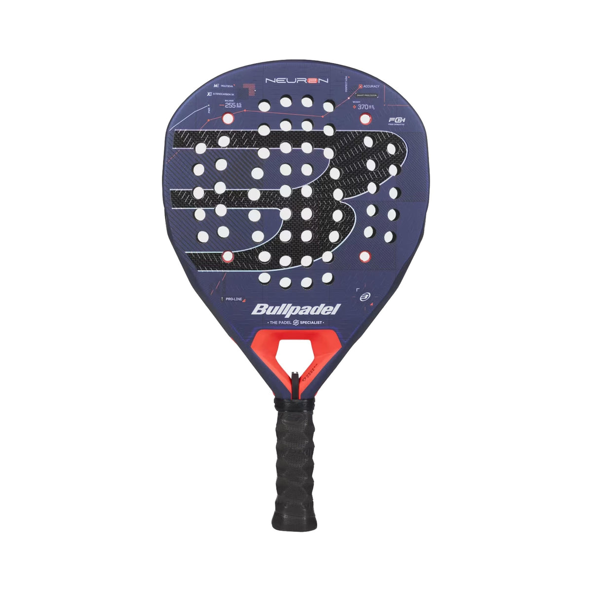 Bullpadel Neuron 27 Pala de pádel Raquetas de test