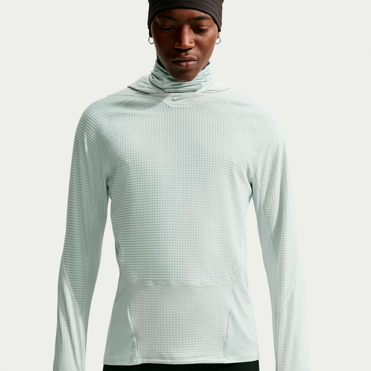 Nike Stride Therma-Fit  Camiseta de running Hombres - gris, plateado