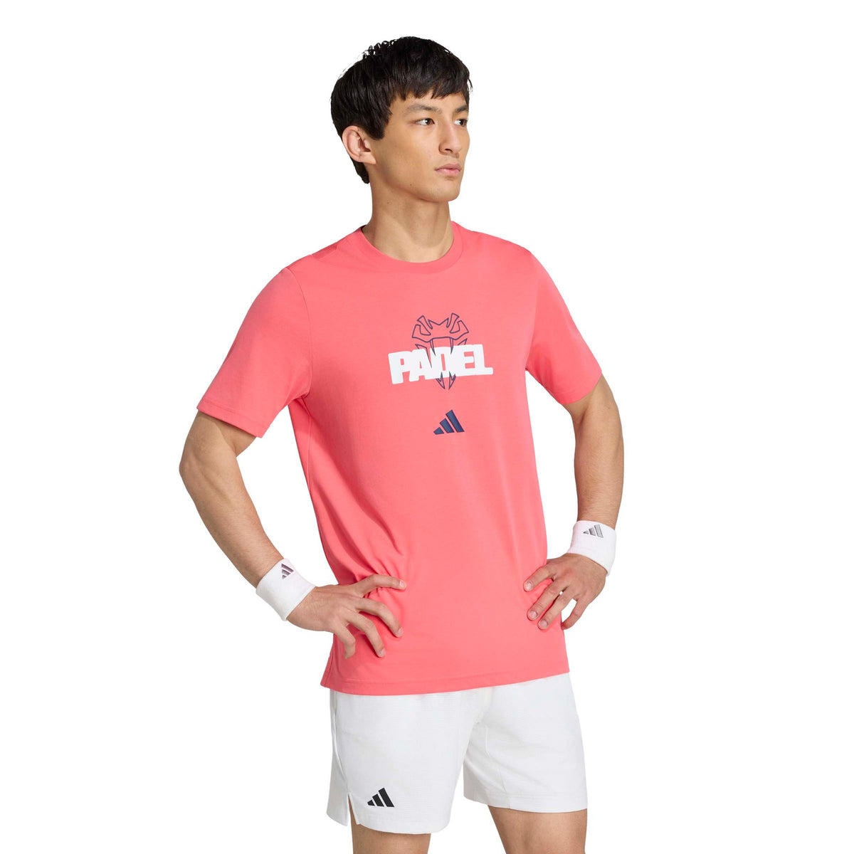 adidas G Camiseta de manga corta Hombres - coral