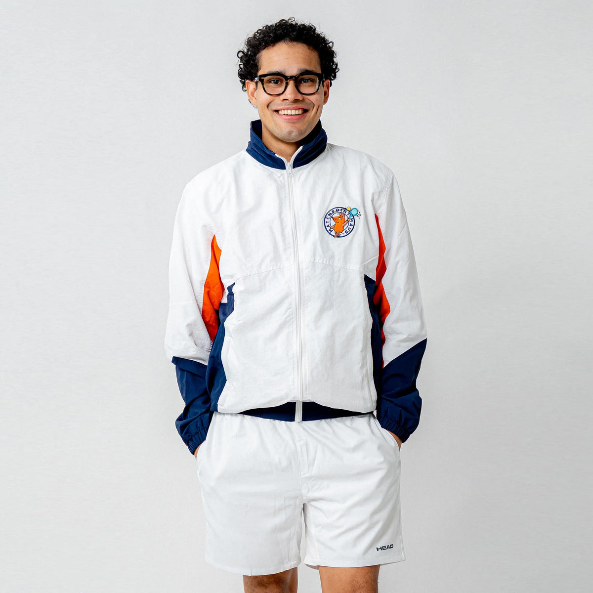 Lobster & Lemonade Maus Tennis – '92 Stadium Chaqueta de entrenamiento Unisex - blanco, multicolor