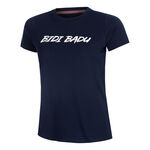 Ropa De Tenis BIDI BADU Crew Logo Tee - dark blue