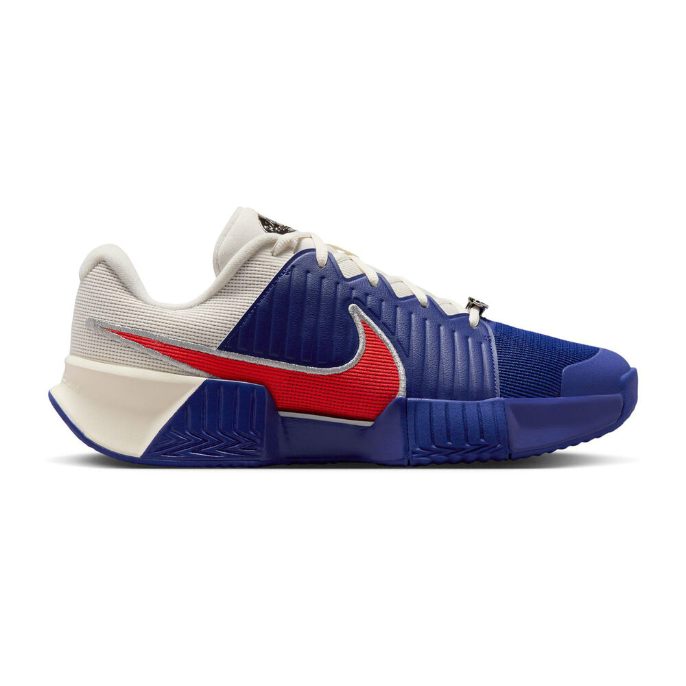 Nike GP Challenge Pro PRM Zapatilla Tierra Batida Hombres-Azul Oscuro,Crema