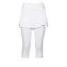 Club Falda Con Malla Mujeres-Blanco,Plateado